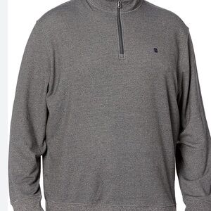 Izod NWOT Light Grey Quarter Zip Sweatshirt